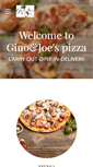 Mobile Screenshot of ginoandjoes-pizza.com